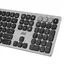 კლავიატურა 2E 2E-KS270WBGR Scissor, Wireless, USB, Bluetooth, Keyboard, Grey/Black , 3 image - Primestore.ge