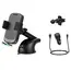 მობილურის დამჭერი 2E 2E-WCQ01-10, Wireless Charger Phone Holder, Black , 5 image - Primestore.ge