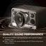 Speaker Edifier D32 Tabletop Wireless Speaker Black Walnut, 6 image