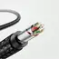 აუდიო ადაპტერი UGREEN US315 (70509), MFA Lightning To 3.5mm Aux Cable, 1M, Gray/Black , 3 image - Primestore.ge