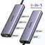 USB-C hub UGREEN CM512 (15598), Type-C, USB, HDMI, Lan, PD, Hub, Gray, 2 image