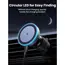 უსადენო დამტენი UGREEN W525 (35029), 15W, Magnetic Car Wireless Charger, Grey , 2 image - Primestore.ge