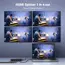 HDMI სპლიტერი UGREEN CM570 (90514), HDMI Splitter 1 In 4, Black , 6 image - Primestore.ge