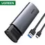 გარე მყარი დისკის ქეისი UGREEN 10903 M.2 SATA NGFF SSD Enclosure, Aluminum USB 3.1 Gen 2 to B-Key 6Gbps with External UASP Solid State Drive Enclosure  - Primestore.ge