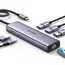 USB-C hub UGREEN CM512 (15598), Type-C, USB, HDMI, Lan, PD, Hub, Gray