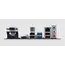 დედა დაფა LGA 1151 Mainboard,INTEL H610, Socket 1700, uATX, GbE LAN, DDR5 , 3 image - Primestore.ge