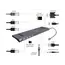 USB ჰაბი GEMBIRD USB Type-C 11-in-1 multi-port adapter , 3 image - Primestore.ge