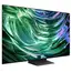 TV Samsung QE55S90DAUXRU, 55", 4K UHD, Smart TV, USB, HDMI, BT, WIFI, Black, 3 image