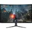Monitor Dell 210-BLLV Alienware 32 AW3225QF, 32", Curved Monitor, 4K UHD, OLED, HDMI, USB, USB-C, DP, Black