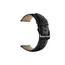 სმარტ საათის სამაჯური 20mm Cowhide Leather Watch Band For Samsung Galaxy Watch's - Black  - Primestore.ge
