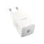 ადაპტერი Hoco N43 Vista single port PD30W charger moonlight white  - Primestore.ge