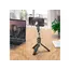 Mobile phone holder Hoco K16 aluminum alloy fill light live broadcast holder black, 3 image