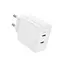 Adapter Hoco N35 Streamer dual-port PD45W (2C) charger white
