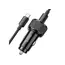 მანქანის დატენი Hoco NZ14B Guerrero PD50W Dual-Type-C car charger black , 5 image - Primestore.ge