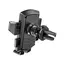 ავტომობილის სამაგრი HOCO CA86 Davy one-button air outlet car holder - Black , 3 image - Primestore.ge