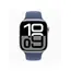 სმარტ საათის სამაჯური Apple Watch Series 10 GPS 42mm Silver Aluminum Case With Denim Sport Band MWWC3 M/L , 2 image - Primestore.ge