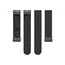 სმარტ საათის სამაჯური 42mm Watch Strap Black Buckle 20mm Magnetic Silicone Band - Black , 4 image - Primestore.ge