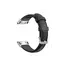 სმარტ საათის სამაჯური 20mm Oil Wax Skin Cowhide Leather Watch Band - Black  - Primestore.ge