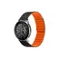 სმარტ საათის სამაჯური For Samsung Galaxy Watch 5 Silicone Watch Strap 20mm - Black / Orange , 2 image - Primestore.ge