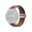 სმარტ საათის სამაჯური DUX DUCIS YA Series 43mm Genuine Cow Leather Strap 20mm Watch Band - Brown  - Primestore.ge