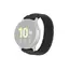 სმარტ საათის სამაჯური Elastic Nylon Watch Band Replacement Easy Adjustable 20mm for Samsung Galaxy Watch 3 41mm - Charcoal Grey / Size: L  - Primestore.ge
