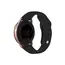 სმარტ საათის სამაჯური Kalebol KLB-GSNL-001 For Samsung Galaxy Watch6 Classic 47mm 43mm Watch Band 20mm Silicone Strap - Black  - Primestore.ge