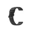 სმარტ საათის სამაჯური for Samsung Galaxy Watch Soft Silicone Adjustable Smart Watch Band Replacement Strap 20mm -Black  - Primestore.ge