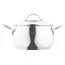 ქვაბი Ardesto Casserole with glass lid Gemini Liguria, 4l, stainless steel , 2 image - Primestore.ge