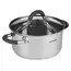 ქვაბი Casserole Ardesto Gemini, glass lid, 2.5 l, gray handles with silicone , 2 image - Primestore.ge