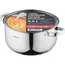 ქვაბი Ardesto Casserole with glass lid Gemini Gourmet Aosta, 5l, stainless steel , 4 image - Primestore.ge