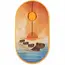 Mouse 2E MF300 CAPYBARA SUNSET Silent WL BT, Yellow