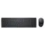 კლავიატურა და მაუსი DELL Pro Wireless Keyboard and Mouse - KM5221W - Russian (QWERTY) - Black  - Primestore.ge