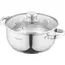 ქვაბი Ardesto Casserole with glass lid Gemini Gourmet Aosta, 2.7l, stainless steel  - Primestore.ge