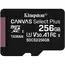 ფლეშ მეხსიერების ბარათი Kingston microSD  256GB C10 UHS-I R100/W85MB/s  - Primestore.ge
