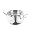 ქვაბი Ardesto Casserole with glass lid Gemini Liguria, 2.2l, stainless steel , 4 image - Primestore.ge