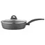 ტაფა Ardesto Deep Fry pan with lid Gemini Gourmet Viareggio, 26cm, aluminium, black , 3 image - Primestore.ge
