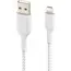 USB კაბელი BELKIN CAA002BT2MWH USB CABLE FOR IPHONE, IPAD, AIRPODS , 3 image - Primestore.ge