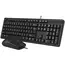 კლავიატურა და მაუსი A4Tech KR-3330/KR-3330S Multimedia FN Desktop Black , 2 image - Primestore.ge