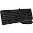კლავიატურა და მაუსი A4Tech Fstyler F1512 2-Section Desktop Set Black , 3 image - Primestore.ge