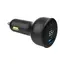 მანქანის დამტენი Gembird TA-UC-AC2PD65LCD-CAR-01 2-port USB Car Fast Charger USB-C PD LCD 65W Black , 6 image - Primestore.ge