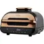 აეროგრილი Ninja AG551EUCP Foodi Max Health, 2460W, 3.8L, Grill And Air Fryer, Gold/Black , 2 image - Primestore.ge