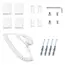 ელექტრო პირსახოცის საშრობი Ardesto 6.1.0601.06.WM, Towel Dryer Classik-TR K, White , 4 image - Primestore.ge