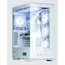 Computer case Zalman PC case P50 DS without PSU, 2xUSB3.0, 1xUSBType-C, 4x120mm ARGB, VGA 435 mm, LCS ready, TG Side Panel, ATX, white