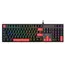 კლავიატურა A4tech Bloody S510R RGB Mechanical Gaming Keyboard Blue Switch US Layout Fire Black  - Primestore.ge