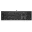 კლავიატურა A4Tech Fstyler FX50 Scissor Switch Keyboard EN/RU layout White  - Primestore.ge