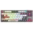 კლავიატურა A4Tech Bloody WS87 Dual-Core Wireless Mechanical Keyboard Pixels Red  - Primestore.ge