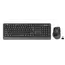 კლავიატურა და მაუსი A4Tech Fstyler FGS1035Q 2.4G QuietKey Desktop Set EN/RU layout Grey  - Primestore.ge