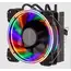 ქულერი 2E GAMING CPU cooler Air Cool AC120T4-ARGB, LGA1700, 1200, 115x, 1366, AM5, AM4, AM3, AM3+, 4pin PWM, 3pin +5VARGB, TDP 130W  - Primestore.ge