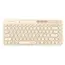 კლავიატურა: A4Tech Fstyler FBK36C AS Bluetooth & 2.4G Keyboard Cafe Latte  - Primestore.ge