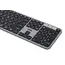 კლავიატურა 2E Keyboard membrane KS240 110key, WL/BT, EN/UK, grey-black , 4 image - Primestore.ge